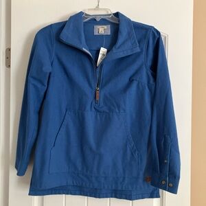 LL Bean half zip jacket